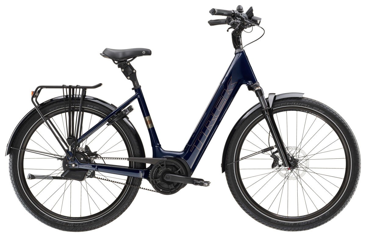 Trek District+ 5 545wh Bes3 Deep Dark Blue 55cm Dames