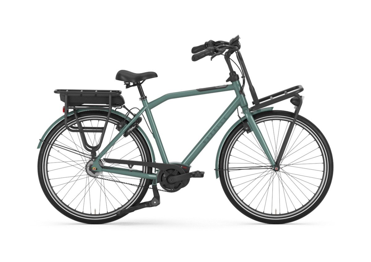 Gazelle Heavydutynl C5 Belt 300wh Petrol Blue 54cm Heren