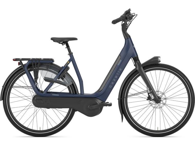 Gazelle Avignon C8 Hmb 500wh Midnight Blue Mat 46cm Dames