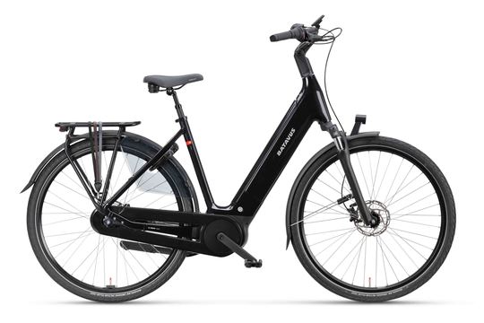 Batavus Finez E-go Power 500wh Bes3 Zwart Glans 48cm Dames