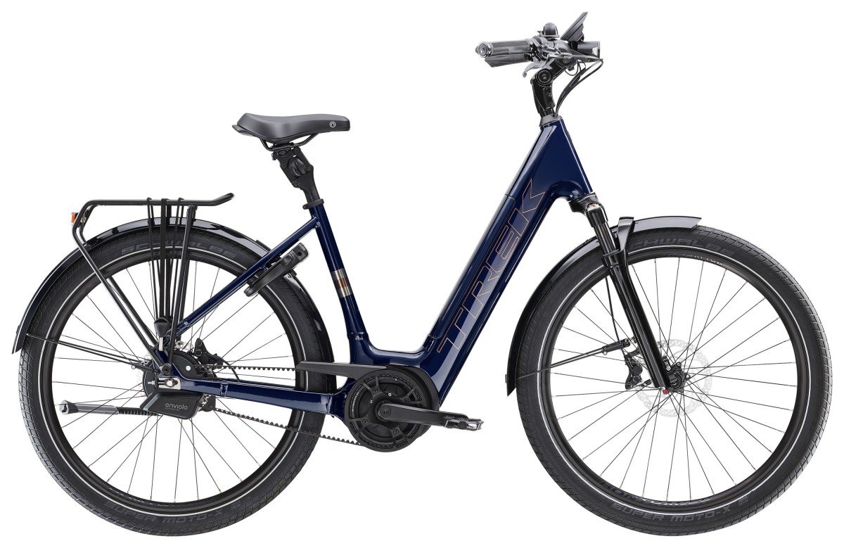 Trek District+ 5 545wh Bes3 Deep Dark Blue 60cm Dames