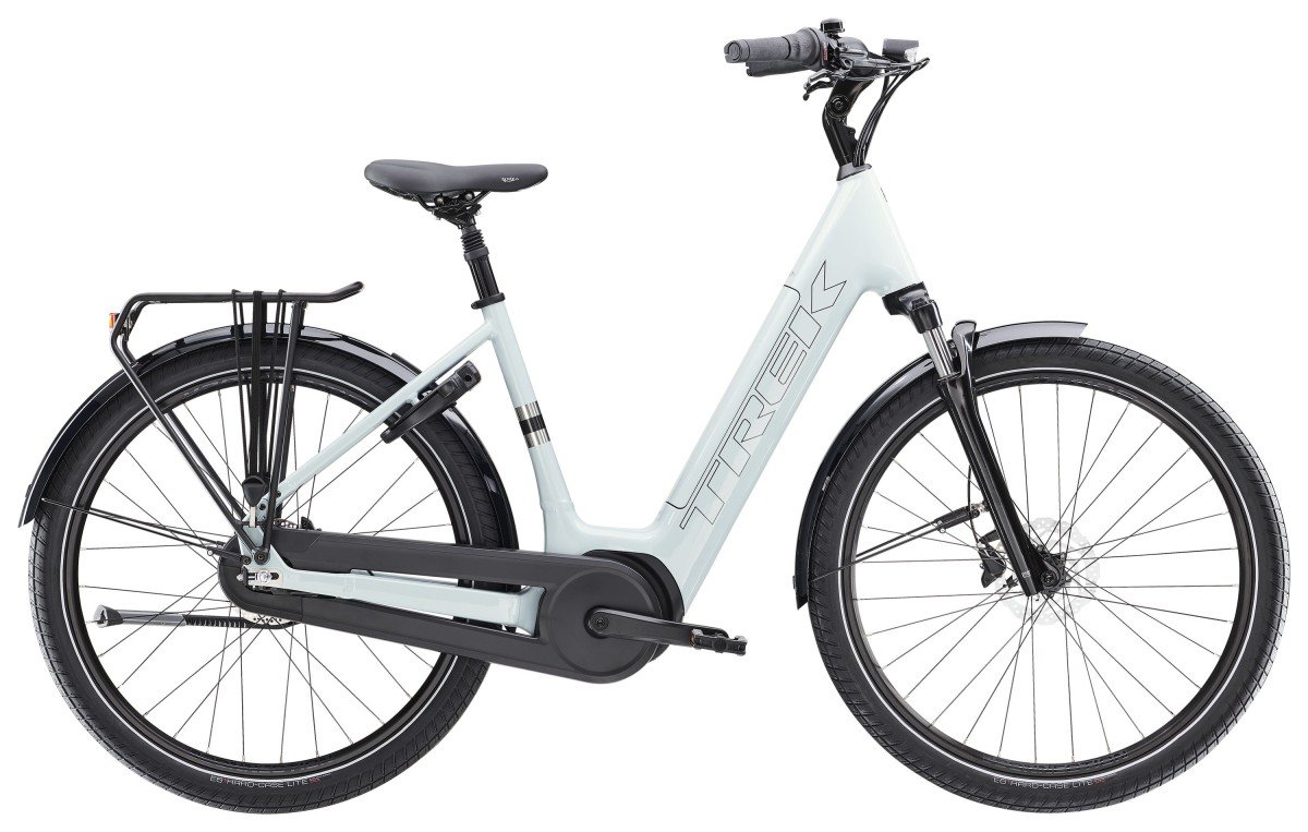 Trek District+ 3 Lowstep 545wh Bes3  Plasma Grey Pearl 55cm Dames